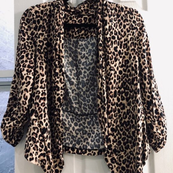 Leopard Print Lightweight Jacket - Picture 1 of 5